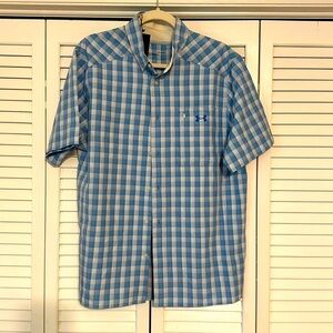 Under Armour fitted drift tide men’s shirt size L nwt